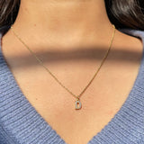 Dainty Initial Necklace