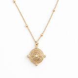 Solar Mandala Necklace