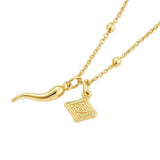 Chili & Evil Eye Necklace