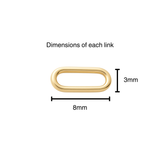 Paper Clip Chain Bracelet