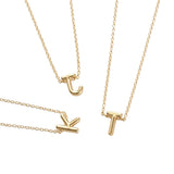 Initial necklace