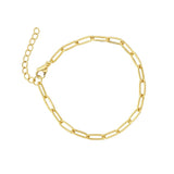 Paper Clip Chain Bracelet