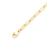 Paper Clip Chain Bracelet