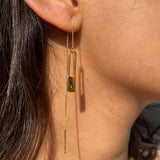 Lock and Key Mismatched earrings