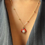 Ladybug Necklace