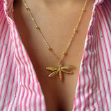 Dragonfly Necklace