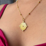 Solar Mandala Necklace