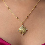Solar Mandala Necklace