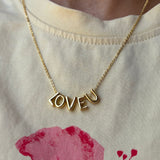 Initial necklace