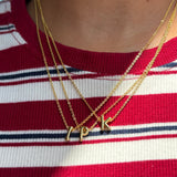 Initial necklace