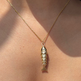 Moving Fish Necklace