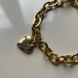 Initial Heart bracelet