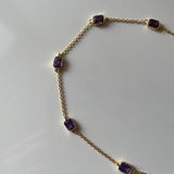 Silk Wisteria necklace